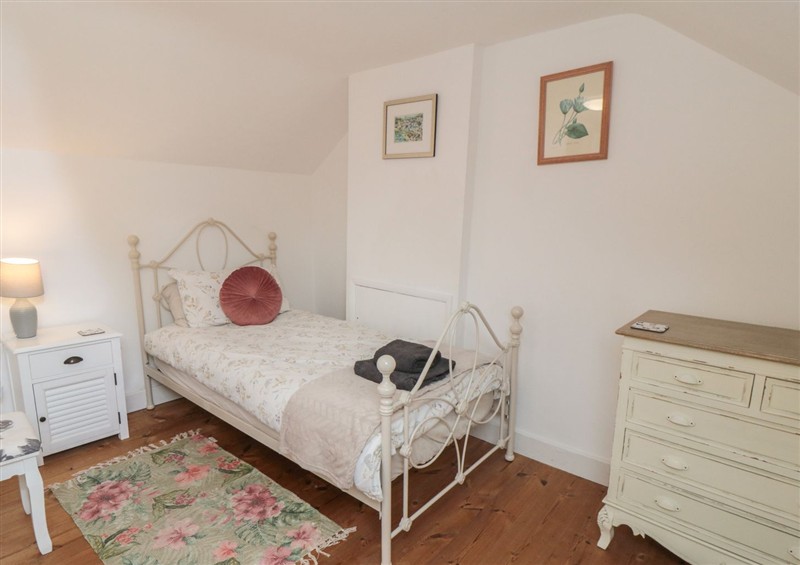 One of the bedrooms at 1 Albion Place, Whitby