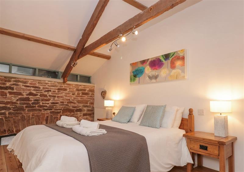 One of the 3 bedrooms at 1 Alston Farm Cottages, Churston Ferrers near Brixham