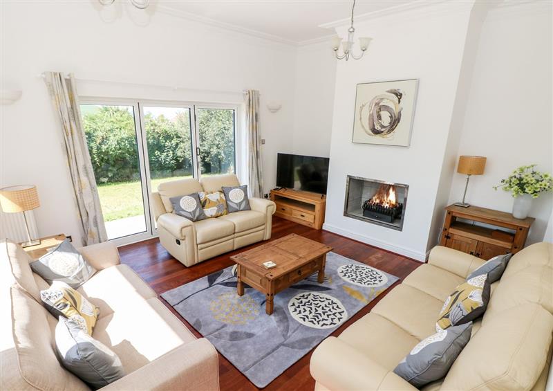 Relax in the living area at 1 Atlantic Haven, Llangennith