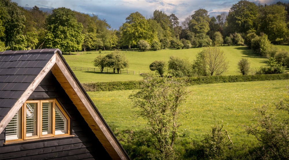 The views from 1 Bagden Farm Cottage, Surrey at 1 Bagden Farm Cottage in Dorking, Surrey