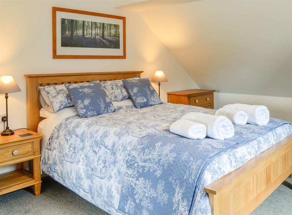 Double bedroom at 1 Beacon Cottage in Ivegill, Cumbria