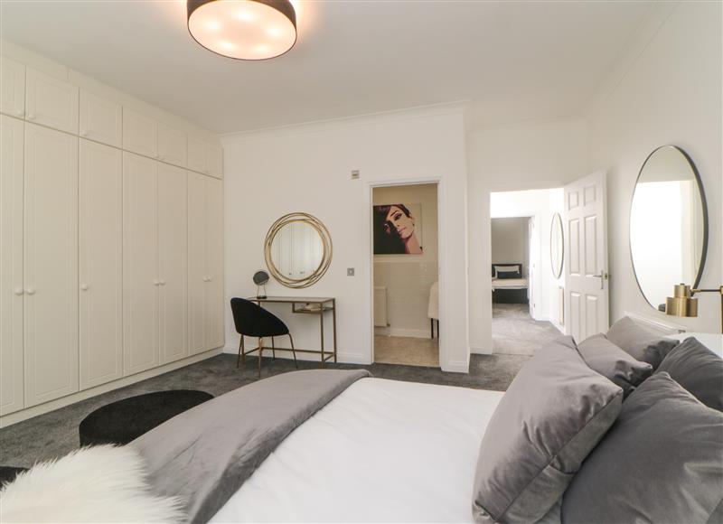 One of the bedrooms at 1 Brompton Gardens, Torquay