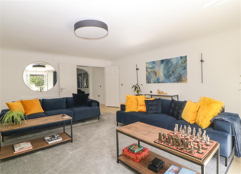 Relax in the living area at 1 Brompton Gardens, Torquay