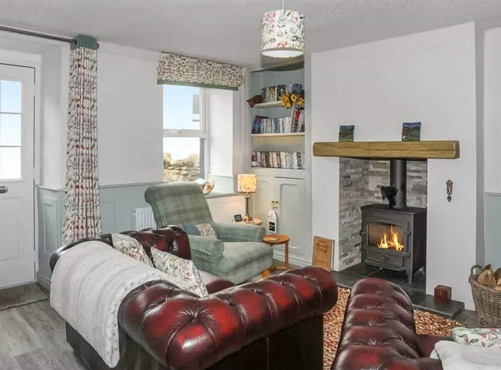 Living area at 1 Bronrallt in Penmaenmawr, near Conwy, Gwynedd