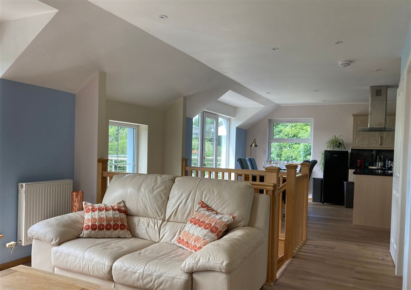 Relax in the living area at 1 Bryn Beudy, Stepaside
