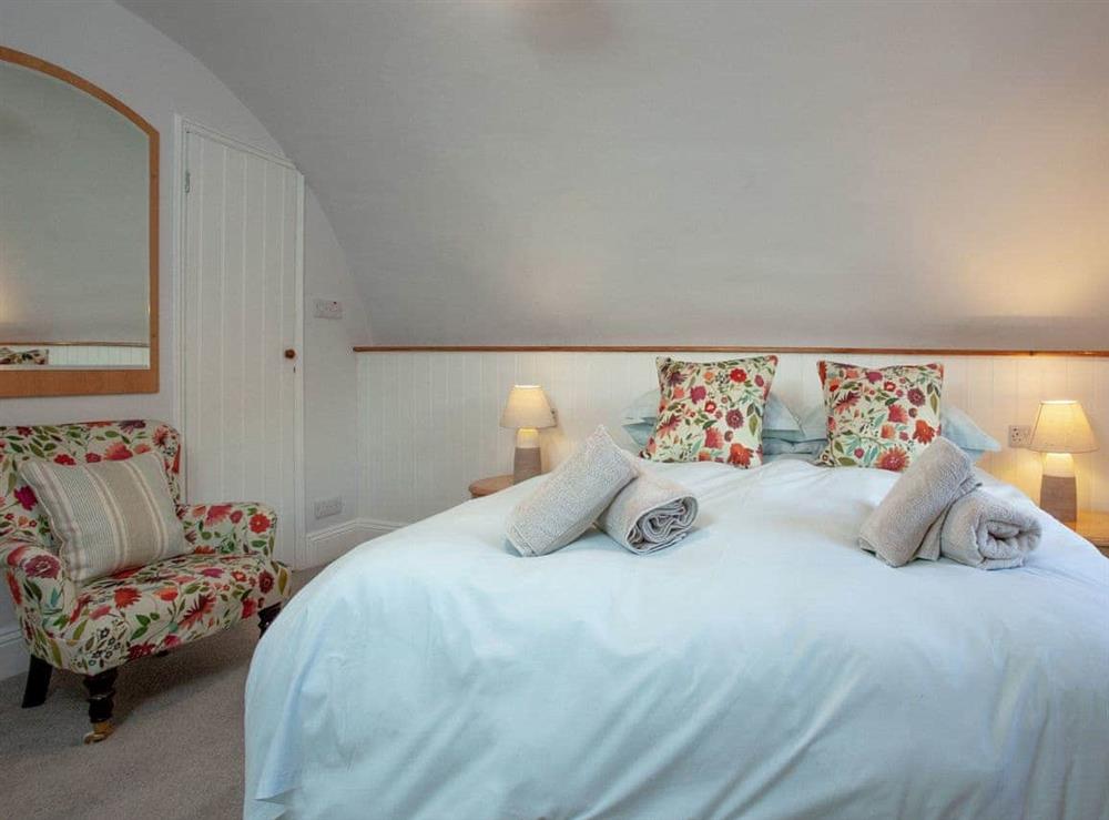 Double bedroom (photo 2) at 1 Castle Cottage in Bow Creek, Nr Totnes, South Devon., Great Britain