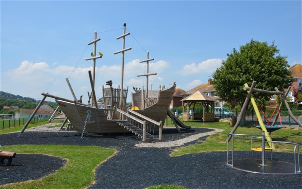 Playpark at Anning Road Playing Fields at 1 Channel View in Lyme Regis