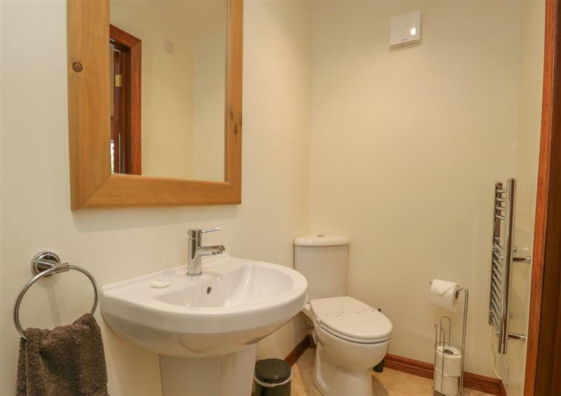 The bathroom at 1 Cherry Tree Cottage, The Green near Millom