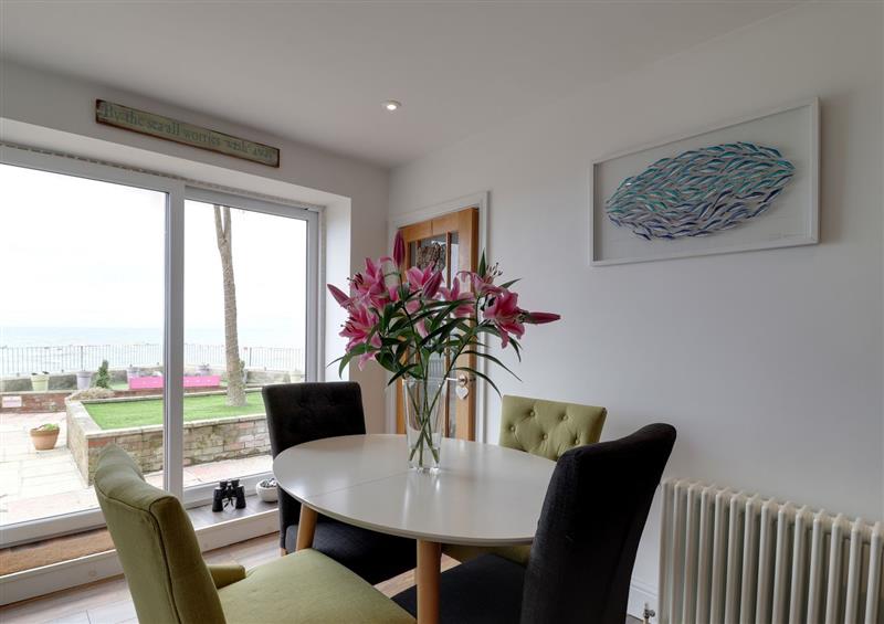 Enjoy the living room at 1 Cheyne Beach Apartments, Ilfracombe