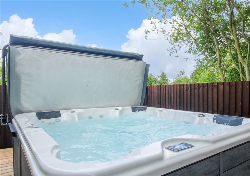 The hot tub at 1 Clarkes Lane, St Martins