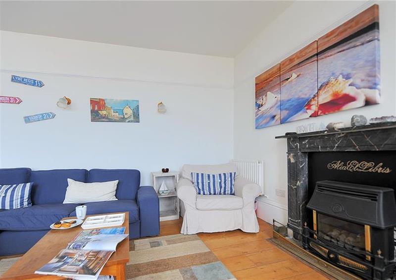 Enjoy the living room at 1 Cobb House, Lyme Regis