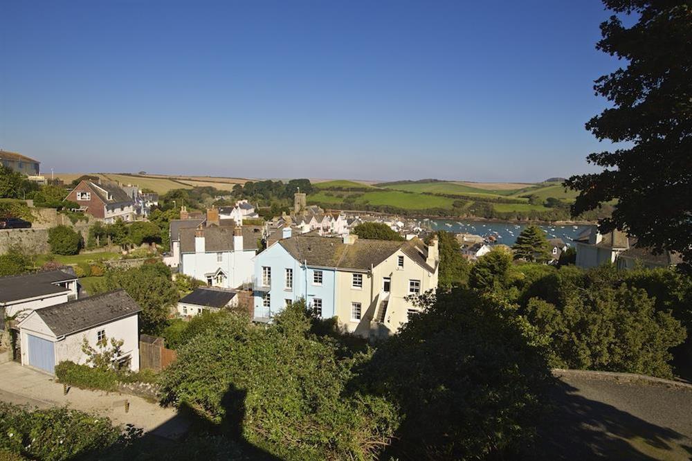 Lovely views over the town at 1 Combehaven in , Salcombe