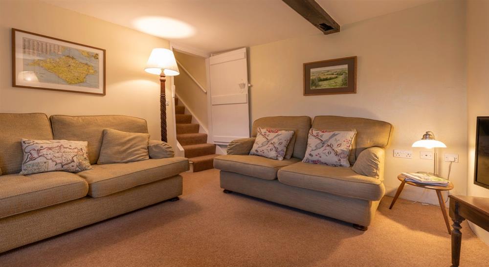 The sitting room at 1 Compton Farm Cottages in Newport, Isle Of Wight