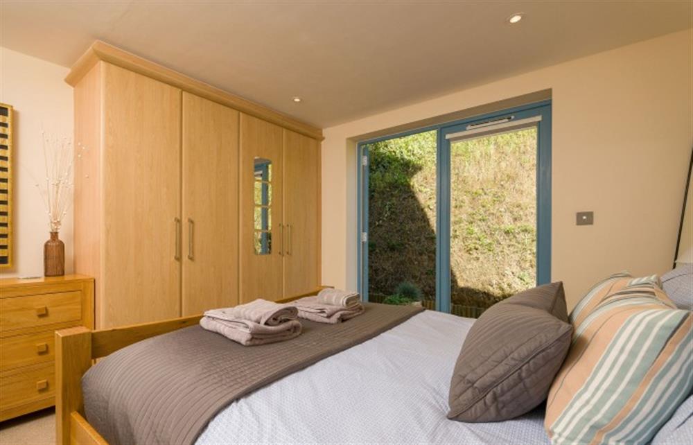 One of the bedrooms at 1 Crabshell Heights, Kingsbridge