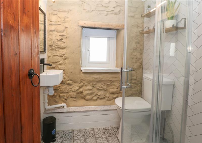 Bathroom at 1 Dinas cottages, Dinas near Bontnewydd