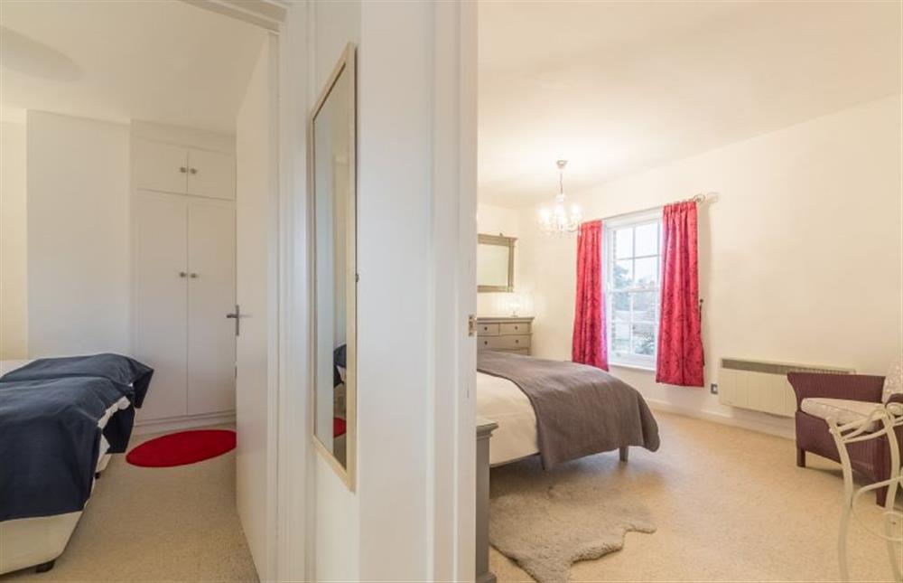 First floor: Bedrooms from the landing at 1 Dix Cottages, Thornham near Hunstanton