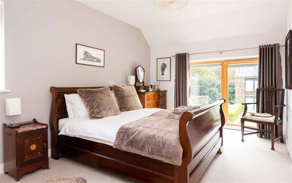 1st floor master bedroom with king size bed. at 1 Dufour in East Allington
