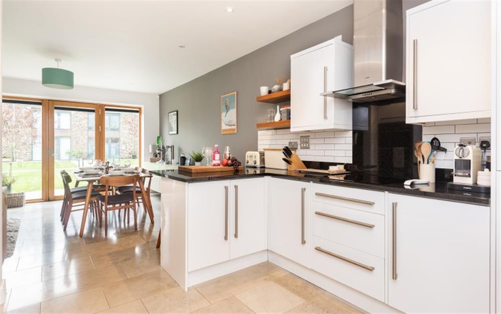 Open-plan kitchen and dining room. at 1 Dufour in East Allington