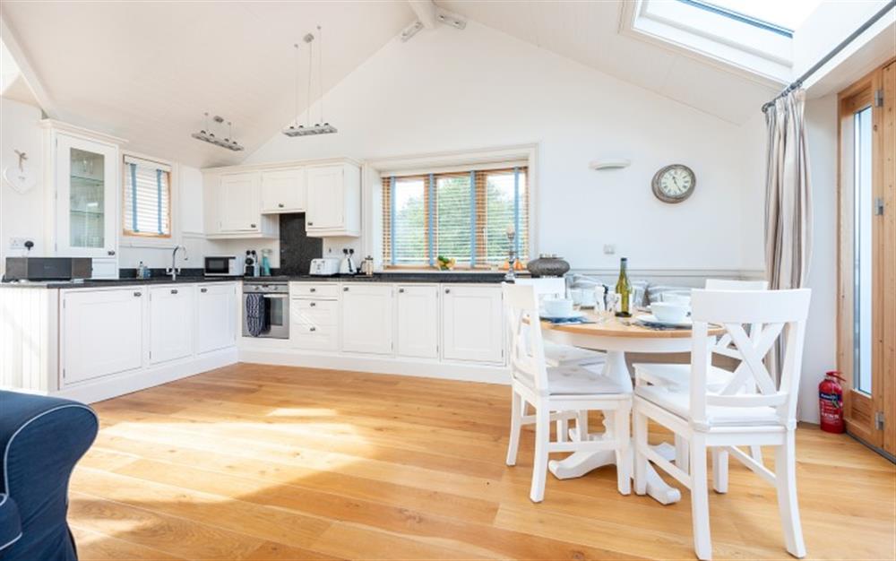 Beautifully appointed kitchen  at 1 Edith Mews in Hallsands