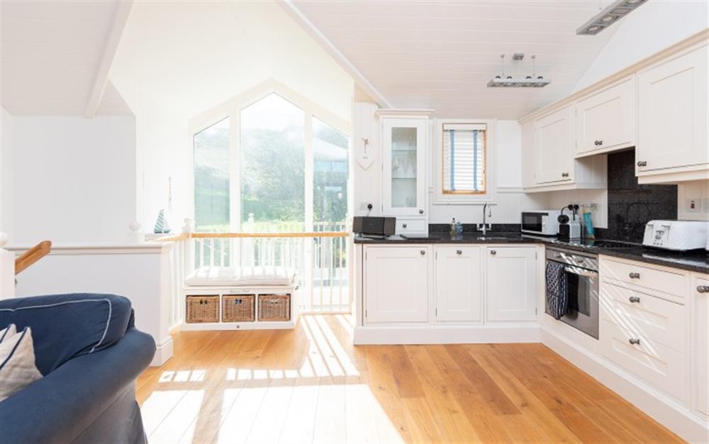 Dual aspect living space to enjoy being surrounded by the countryside. at 1 Edith Mews in Hallsands
