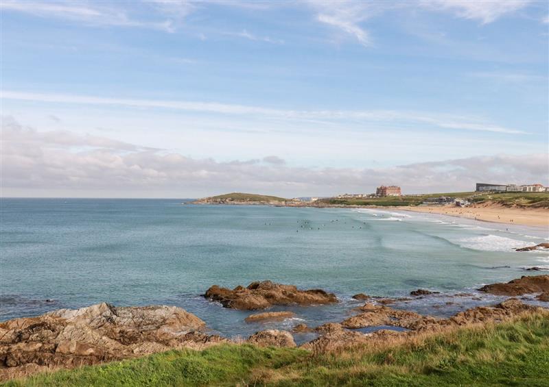 The setting of 1 Fistral Beach Apartments at 1 Fistral Beach Apartments, Newquay