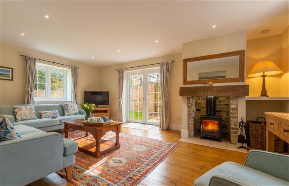 1 Hall Lane Cottages: Spacious and bright sitting room at 1 Hall Lane Cottages, Thornham  near Hunstanton