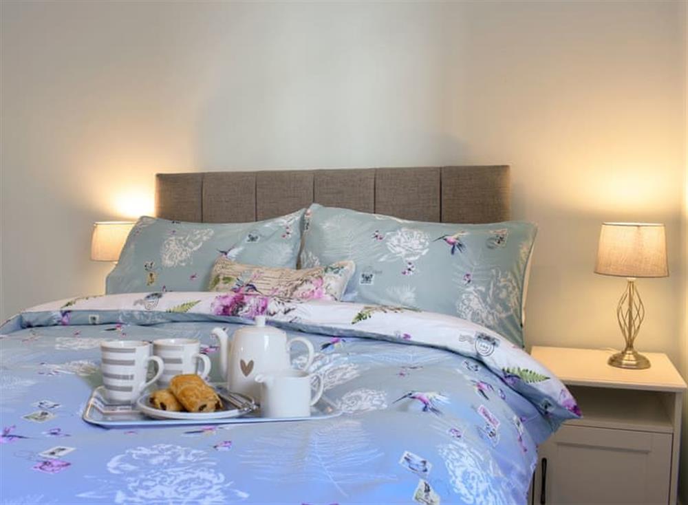 Comfortable double bedroom at 1 Hamilton Terrace in Lamlash, Isle of Arran, Scotland