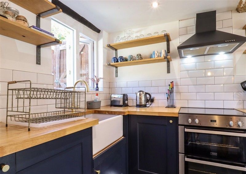The kitchen at 1 Harpur Cottage, Ravensden
