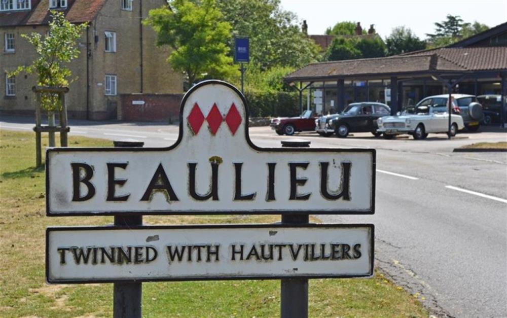 Beaulieu village centre closeby