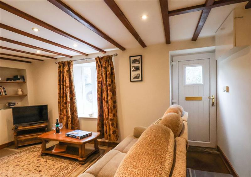 One of the bedrooms at 1 Hollins Cottages, Grosmont