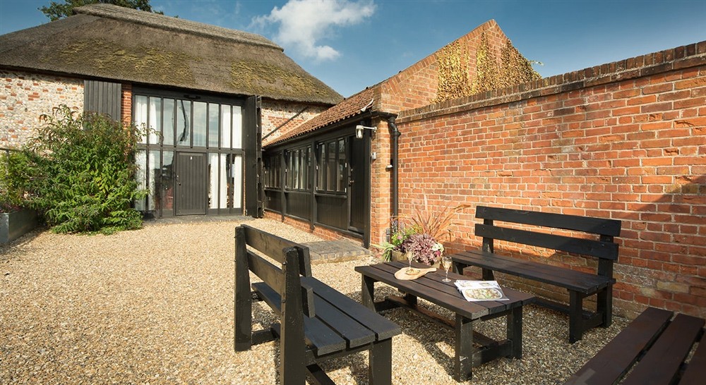 The exterior at 1 Horsey Barns in Horsey, Norfolk