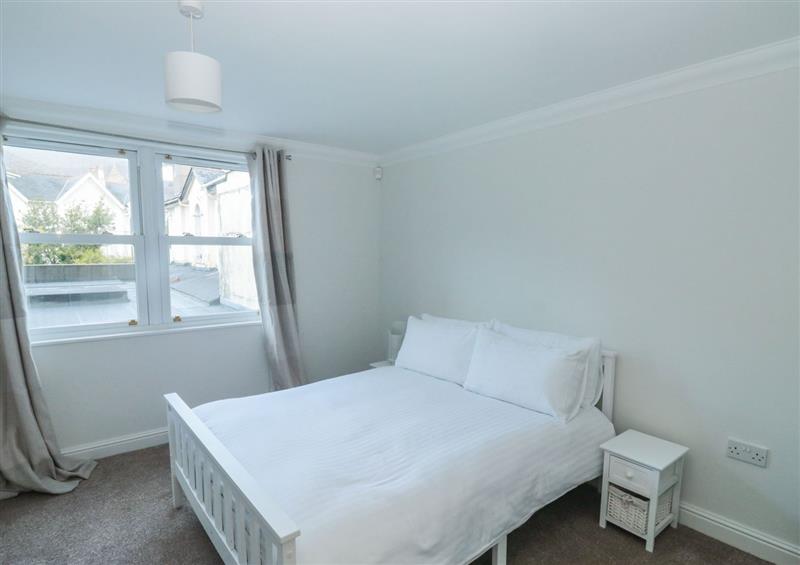 One of the bedrooms at 1 Kents Mews, Torquay