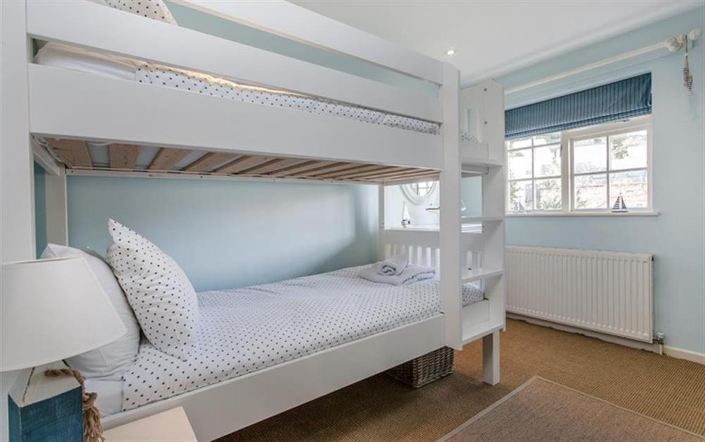 Another look at bedroom 4 at 1 Kings Cottages in Salcombe