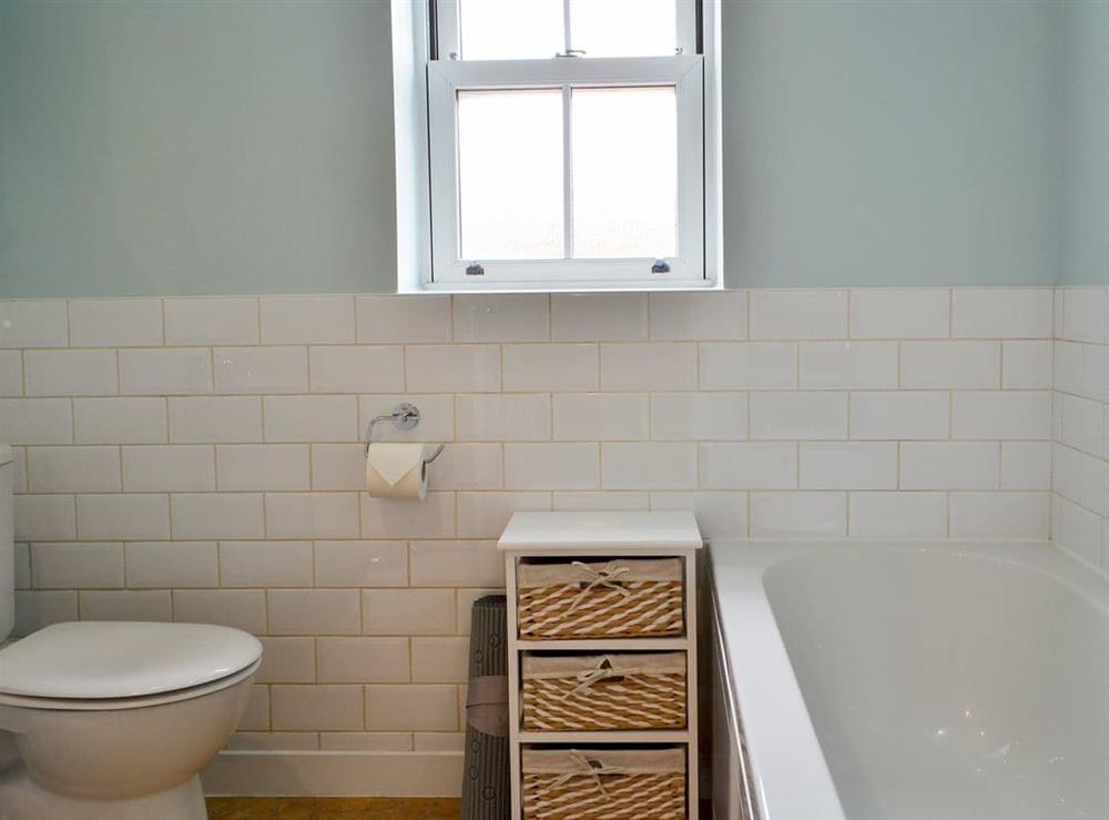 Bathroom at 1 Kirkby Cottages in Sheriff Hutton, North Yorkshire