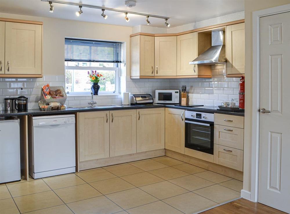 Kitchen at 1 Kirkby Cottages in Sheriff Hutton, North Yorkshire