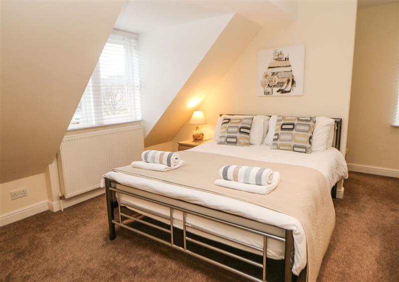One of the bedrooms at 1 Knowleston House, Matlock