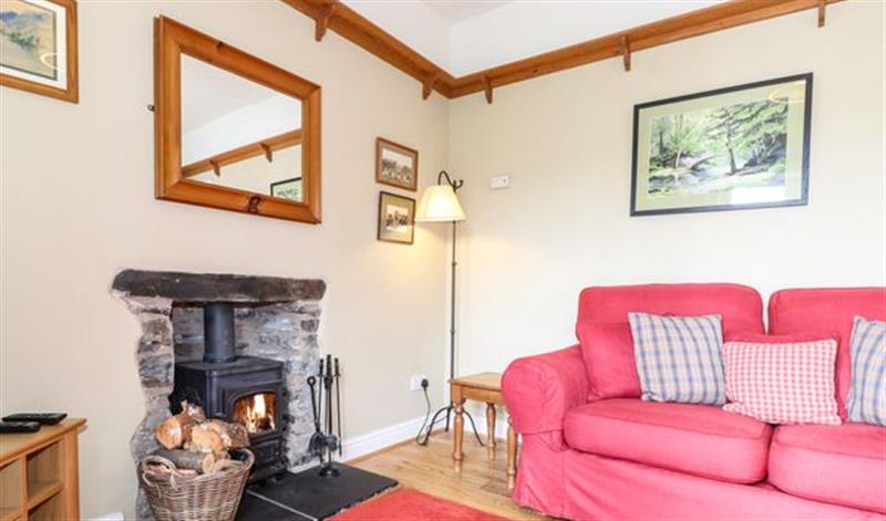 Relax in the living area at 1 Lake View, Coniston