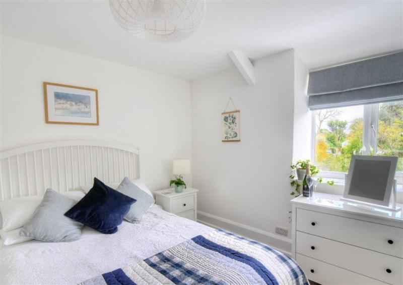 One of the 2 bedrooms at 1 Lymbrook Cottages, Lyme Regis