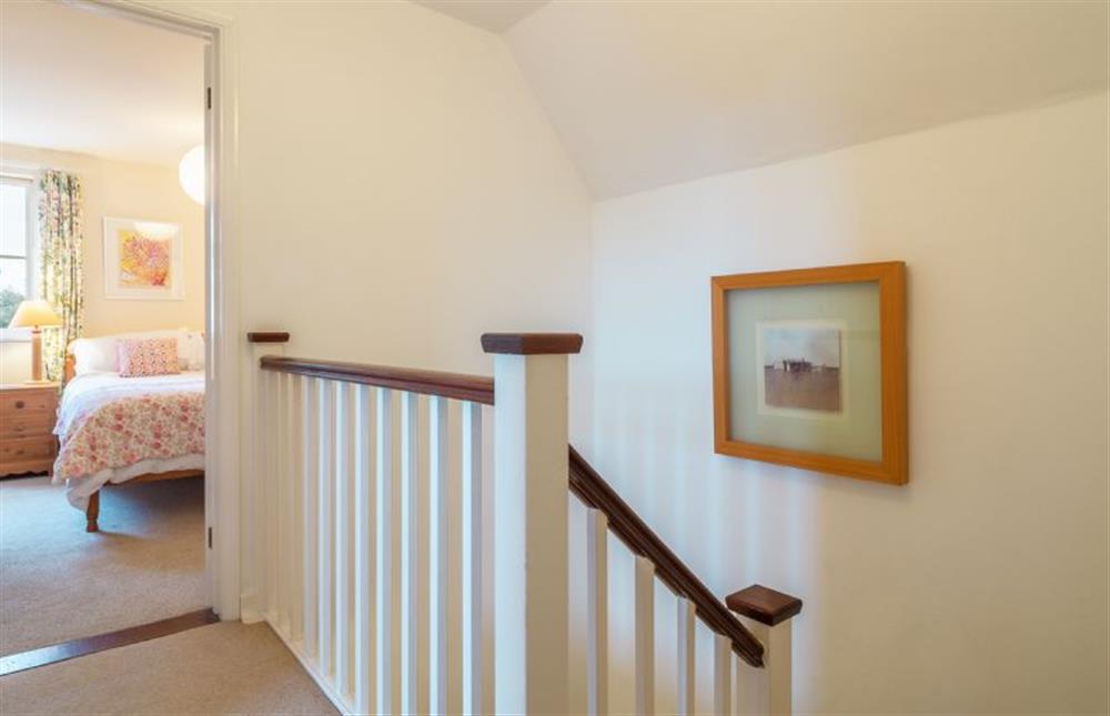 Landing leading to bedrooms at 1 Market Hill, Orford