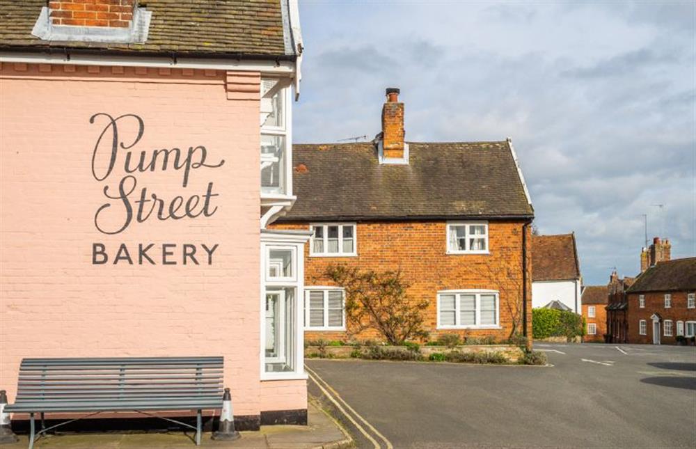 The Pump Street Bakery, a short walk from the house at 1 Market Hill, Orford