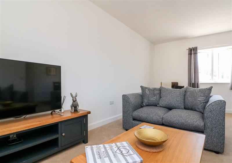 Relax in the living area at 1 Marsh Gardens, Dunster