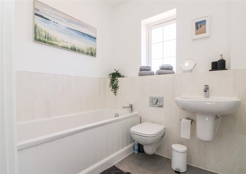 This is the bathroom at 1 Marsh Gardens, Dunster