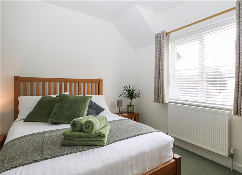 One of the bedrooms at 1 Matrons Cottages, East Preston