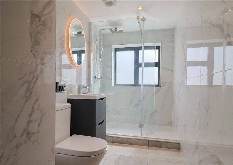 Bathroom at 1 Mill Green Court, Lyme Regis