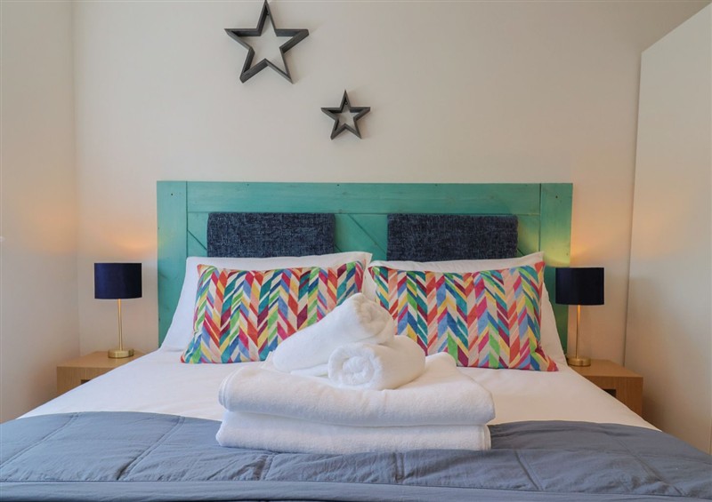 This is a bedroom at 1 Mill Green Court, Lyme Regis