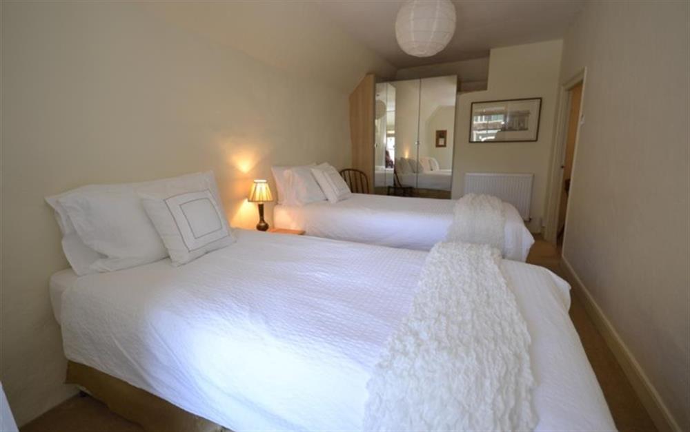 Another view of the twin bedroom, at 1 Moonsmead in Modbury