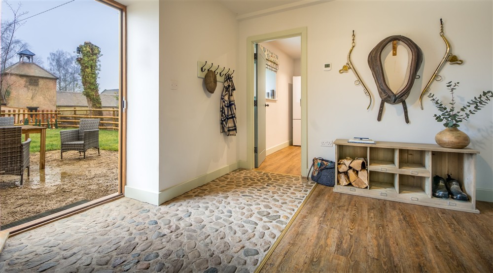 The entrance area