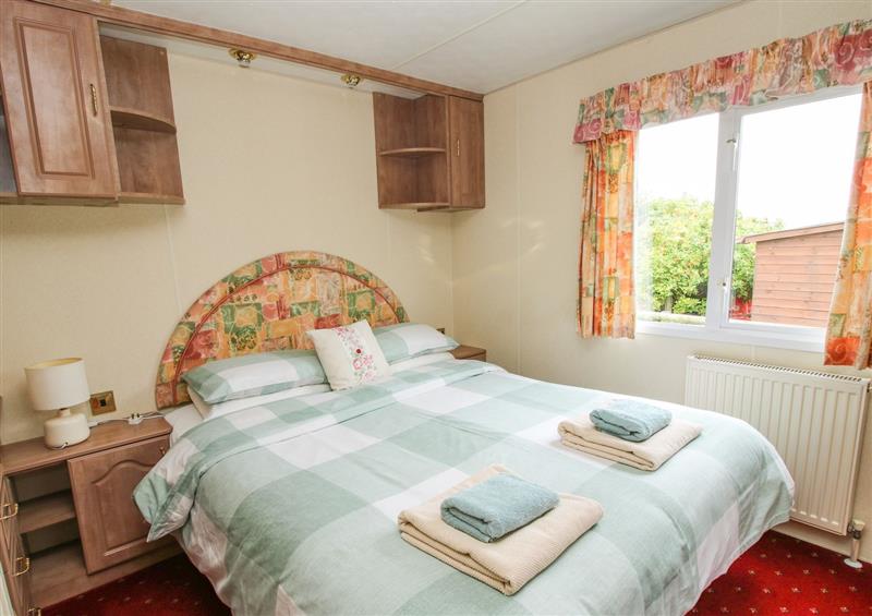 A bedroom in 1 Old Orchard at 1 Old Orchard, Brockton near Much Wenlock