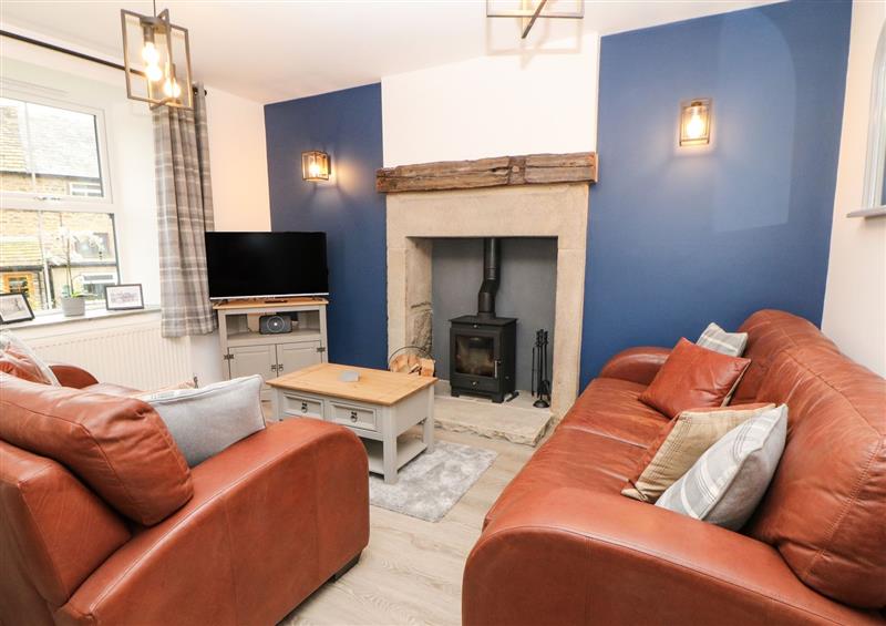 Relax in the living area at 1 Orchard View, Hathersage