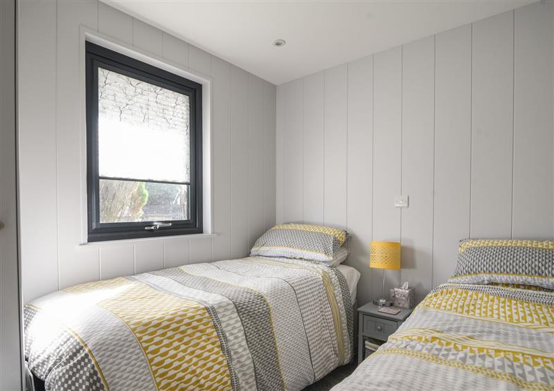 One of the bedrooms at 1 Pinewood Retreat, Lyme Regis